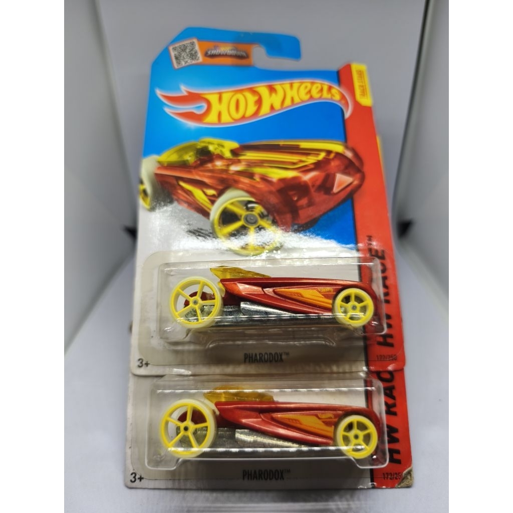 hotwheels pharodox merah balap race