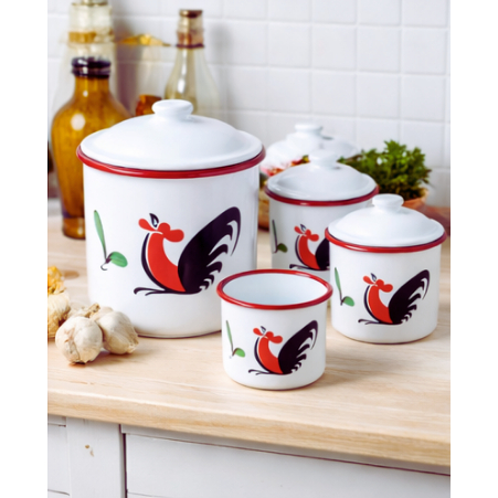 Mug Ayam Jago Kukuruyuk - Desain Ayam Jago, MUG ENAMEL, Mug JAGO Jadul Berkualitas