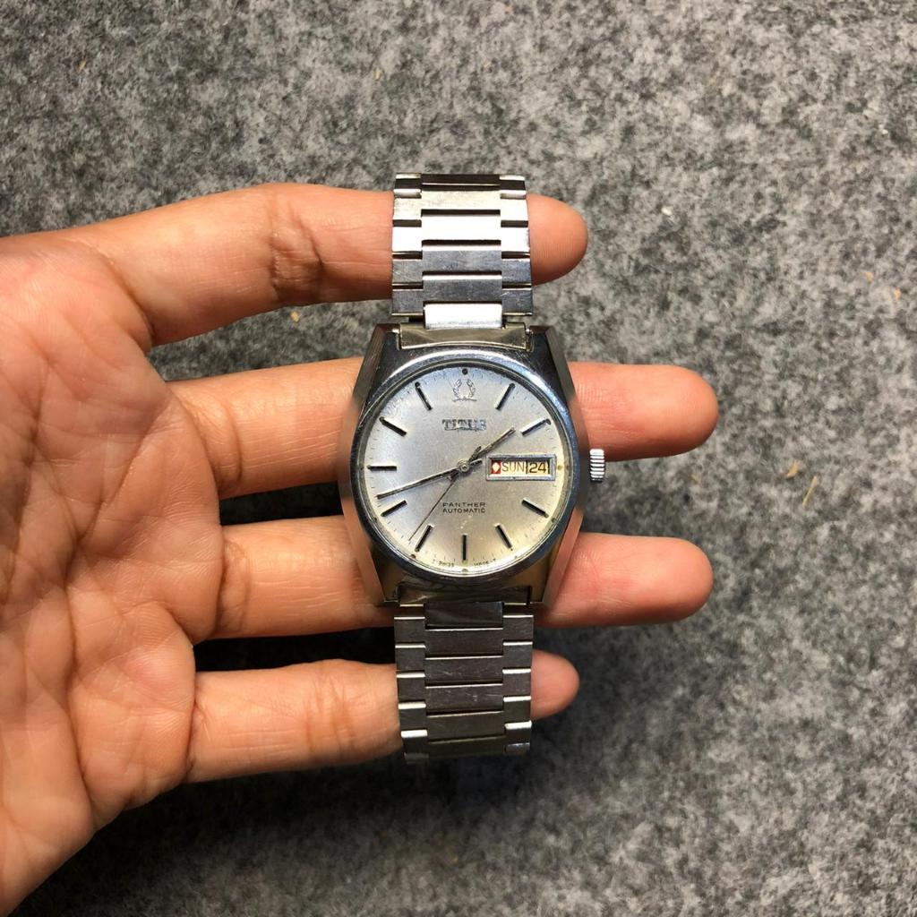 jam tangan titus automatic widing Original