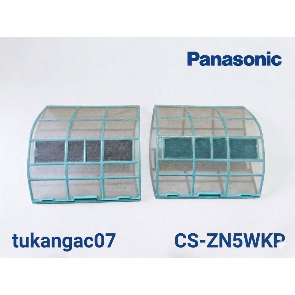 Filter atau Saringan debu indoor AC Panasonic CS-ZN5WKP CS-ZN7WKP CS-ZN9WKP Original Copotan