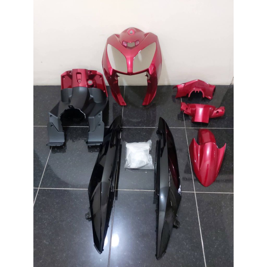 BODY ALUS NOUVO Z MERAH MAROON (NEW)