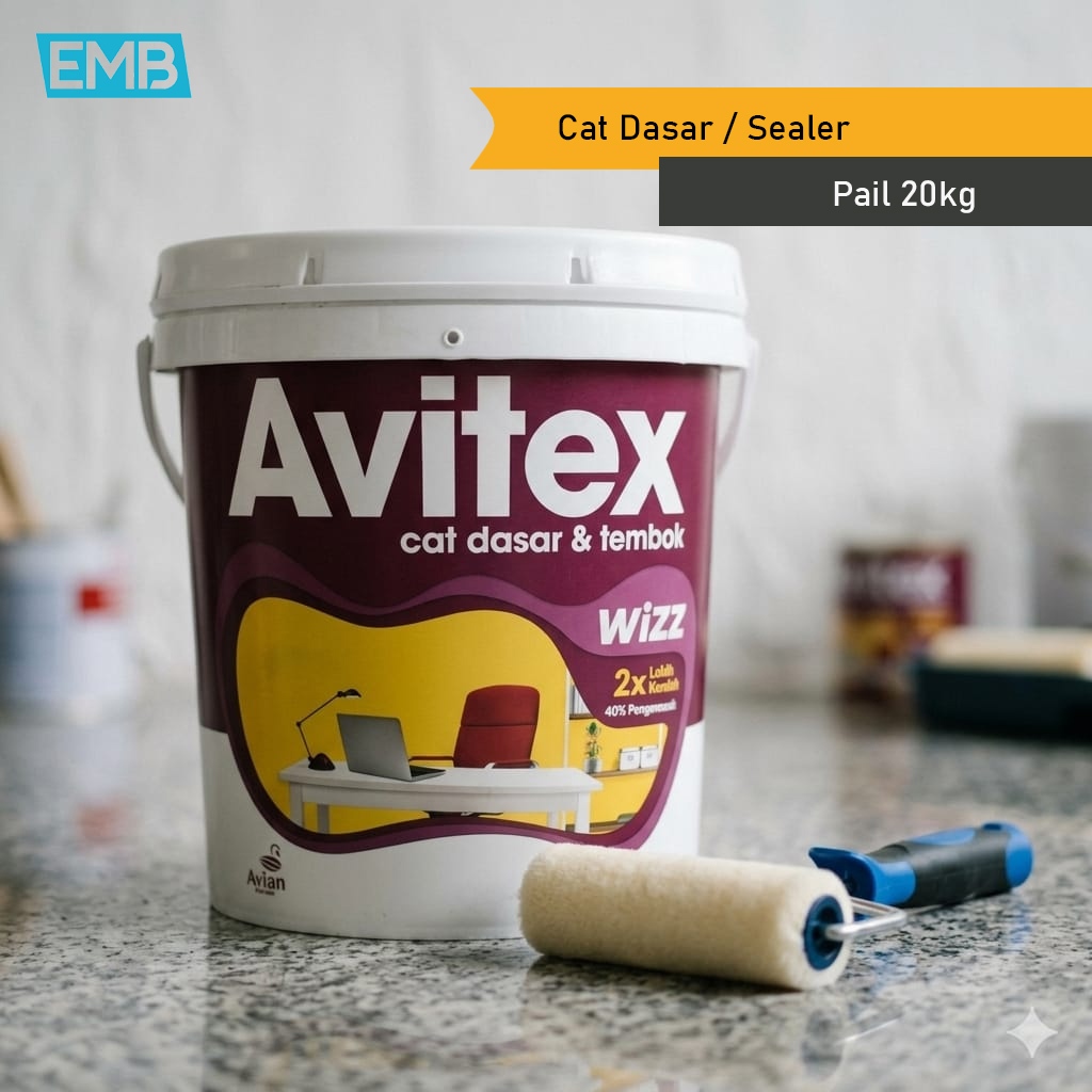 Avitex Cat dasar 20Kg - pill pail 20 kg wizz