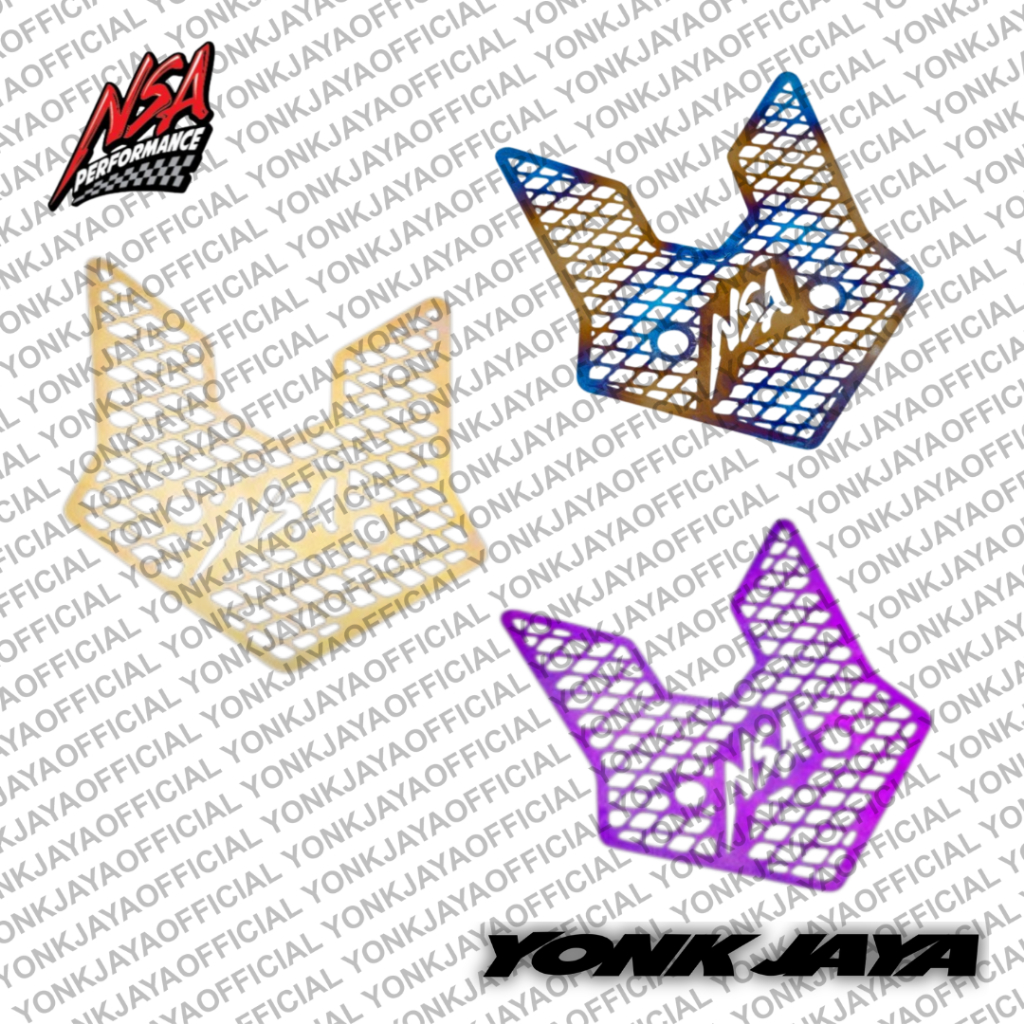 DUDUKAN PLAT NO NSA AEROX OLD/NEW/ALPHA RABBIT