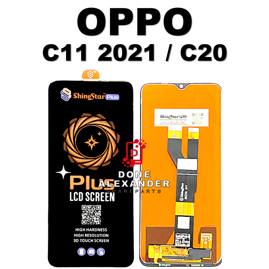 LCD TOUCHSCREEN REALME C11 2021 / C20 COMPLETE ORIGINAL 100% FULLSET