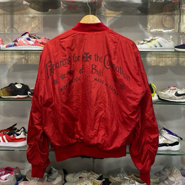 BIGI BOMBER JACKET REVERSIBLE YA vtg