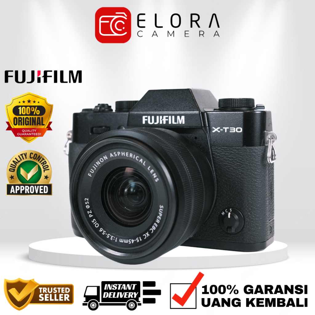 Fujifilm X-T30 Body Only / Kamera Mirrorless Fujifilm X T30 Kit 15-45 mm / Fujifilm XT30 XT-30 Kit B