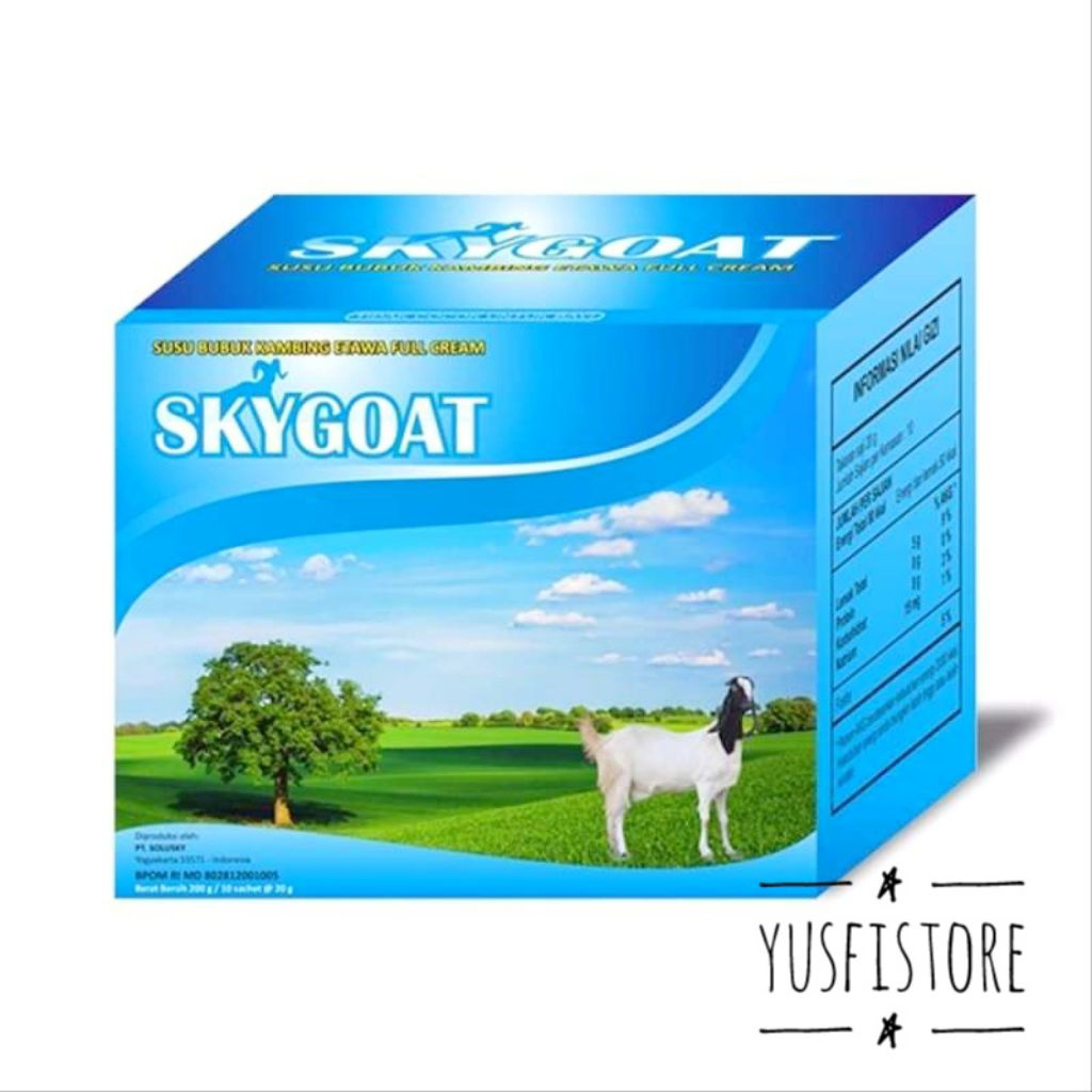 PAKET Sky Goat 4 BOX Sky Goat Susu Kambing Goat Milk Sky Goat