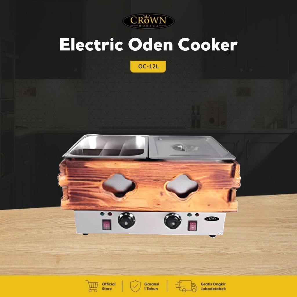 Electric Oden Cooker 2x 6 liter OC-12L