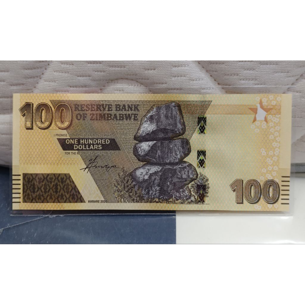 Uang Negara Zimbabwe 100dolars