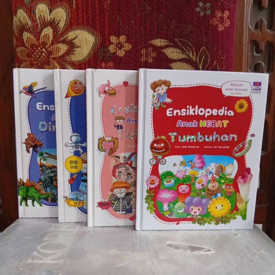 Buku Original Ensiklopedia Anak Hebat Hard Cover Bekas