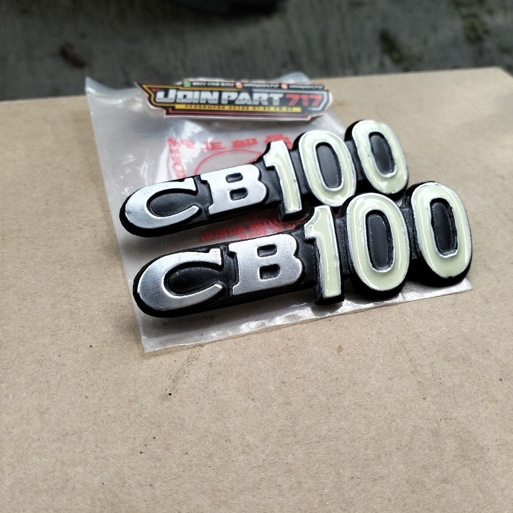 Emblem box aki cb100 logo box aki cb100