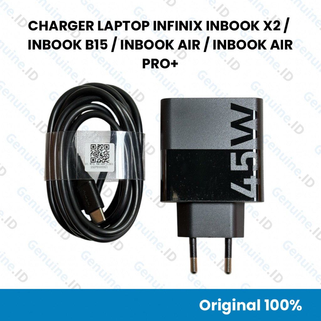 CHARGER INFINIX INBOOK X2/INBOOK B15/INBOOK AIR/INBOOK AIR PRO PLUS ORIGINAL
