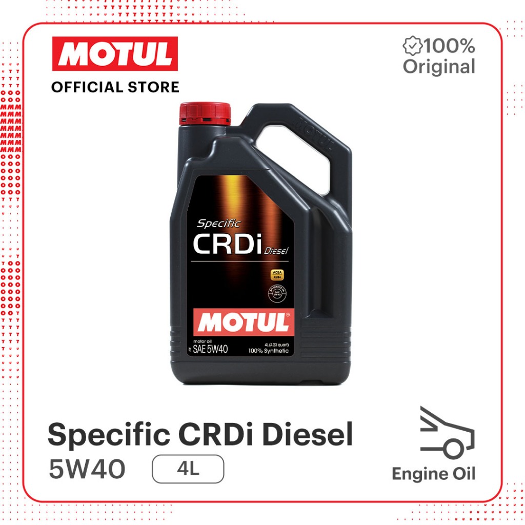 Oli Mobil Motul SPECIFIC CRDi DIESEL 5W40 4L