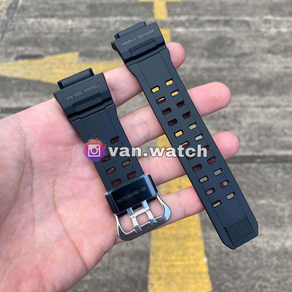 STRAP Casio Gshock GW 9400 / GW-9400-1B Original Holder Hitam
