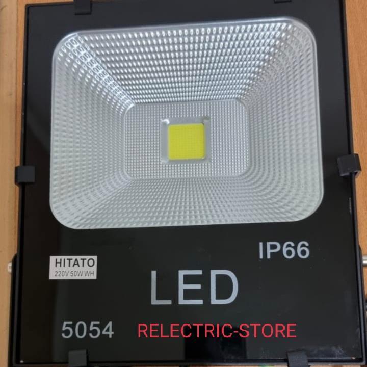 lampu LED hitato 50 watt cob / lampu sorot tembak hitato 50 watt COB