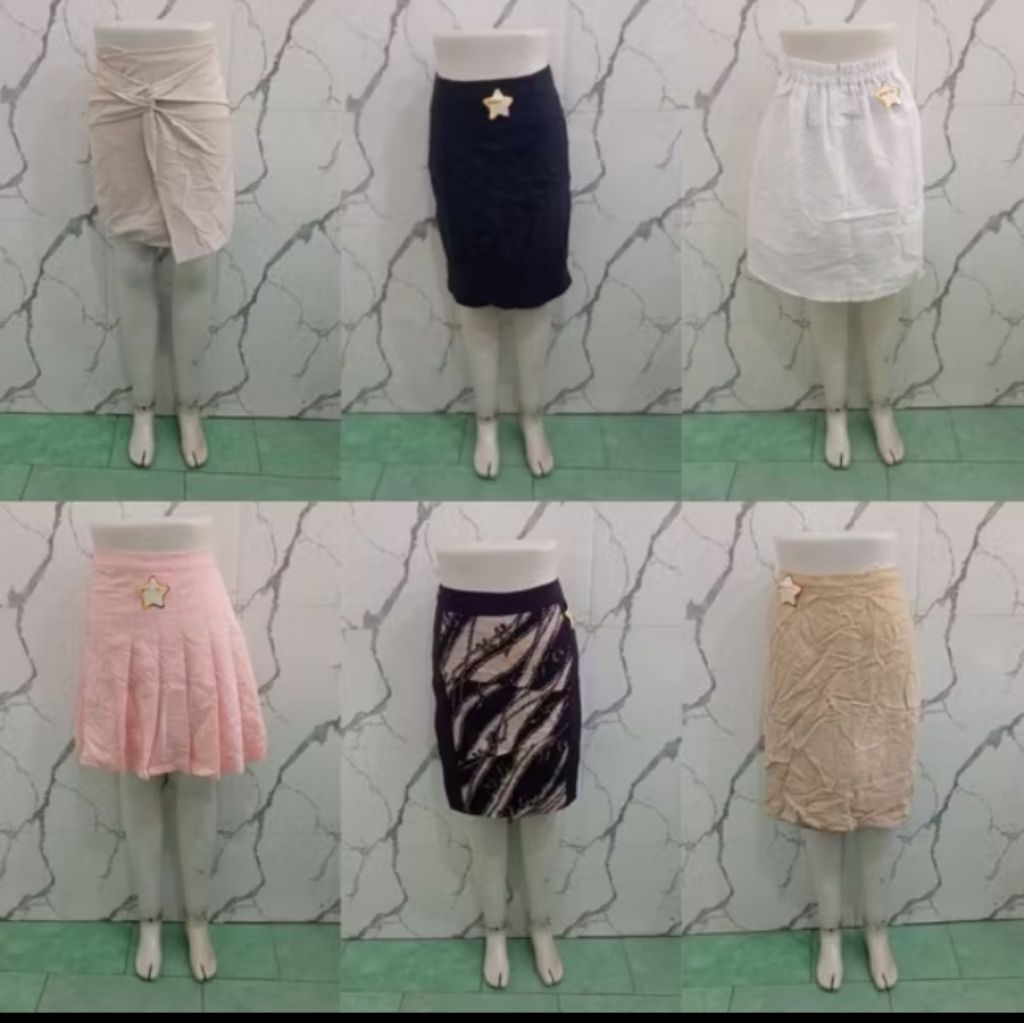 Rok Pendek Part1//Rok Kerja//Rok Mini//Rok Mini Olahraga