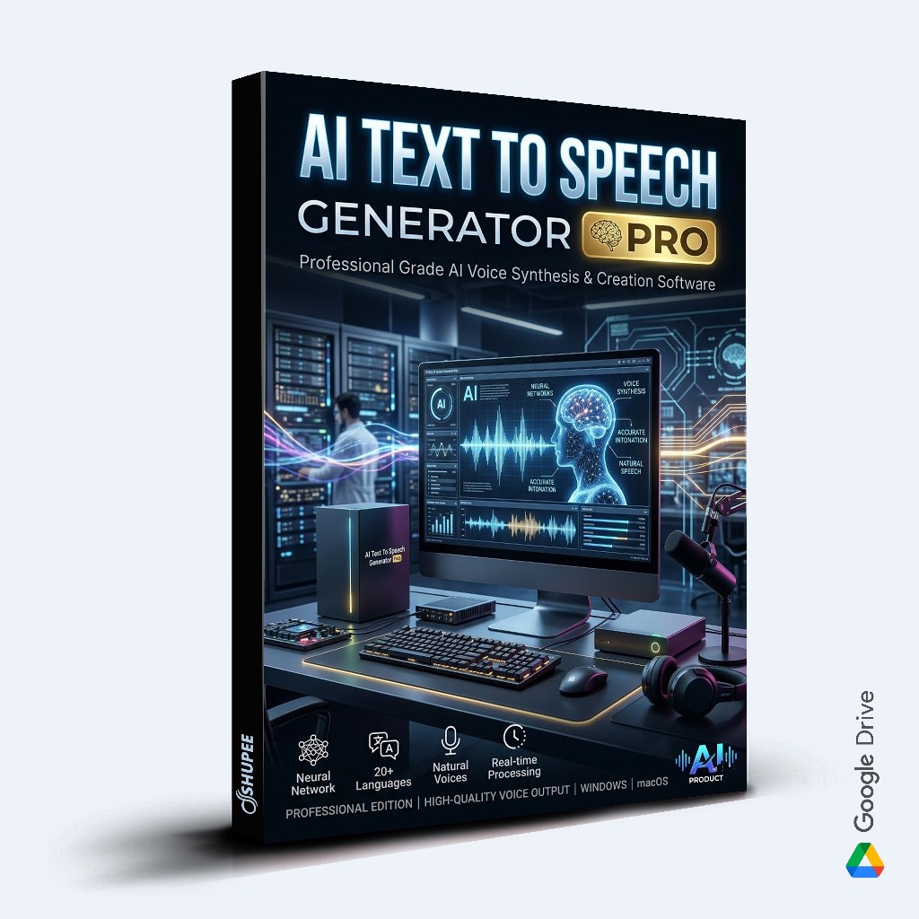 AI Text To Speech Generator Pro Software