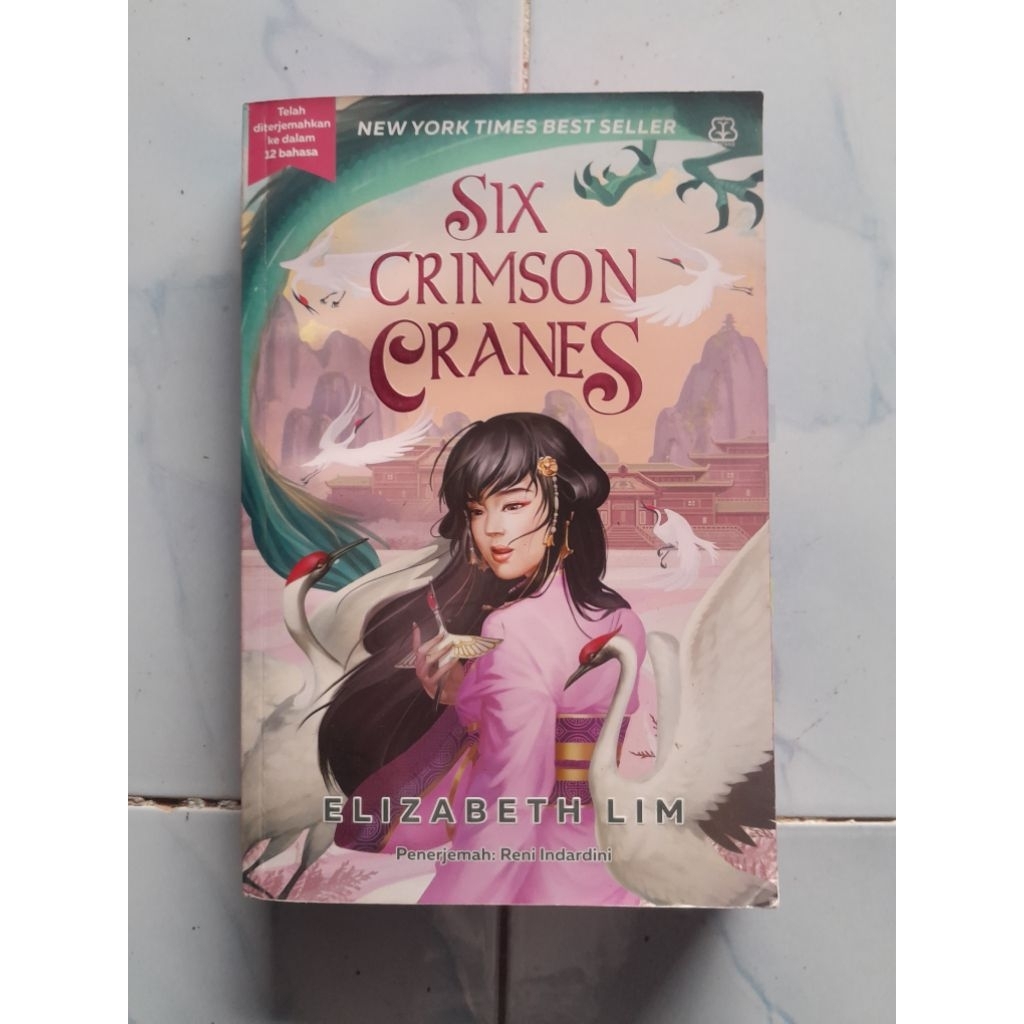 Six Crimson Cranes Preloved