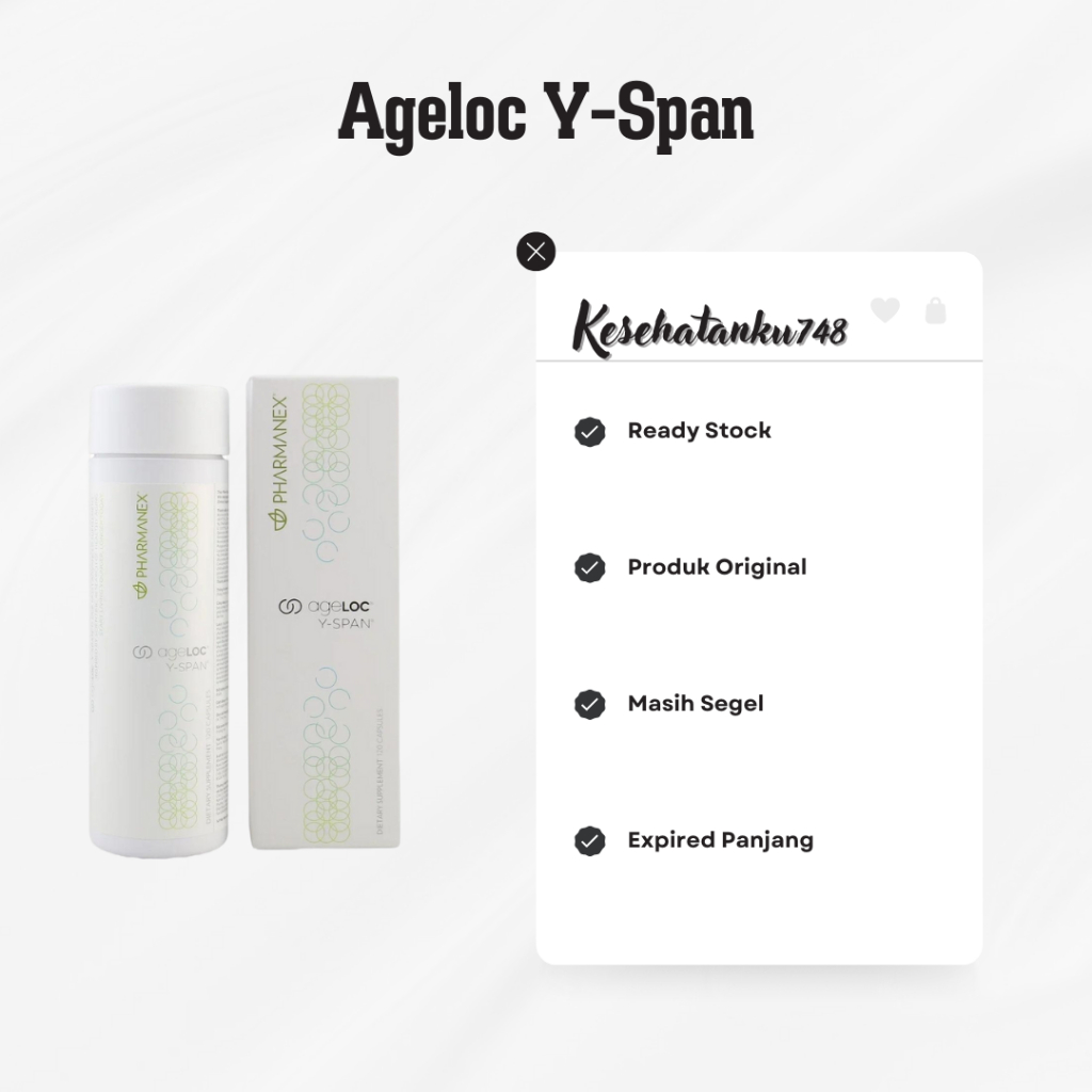 Yspann Original Skin Nu Suplemen Awet Muda Isi 120 Kapsul