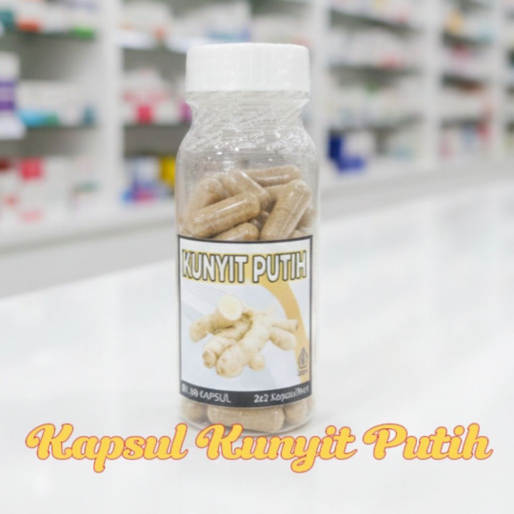 kapsul kunyit putih original obat herbal