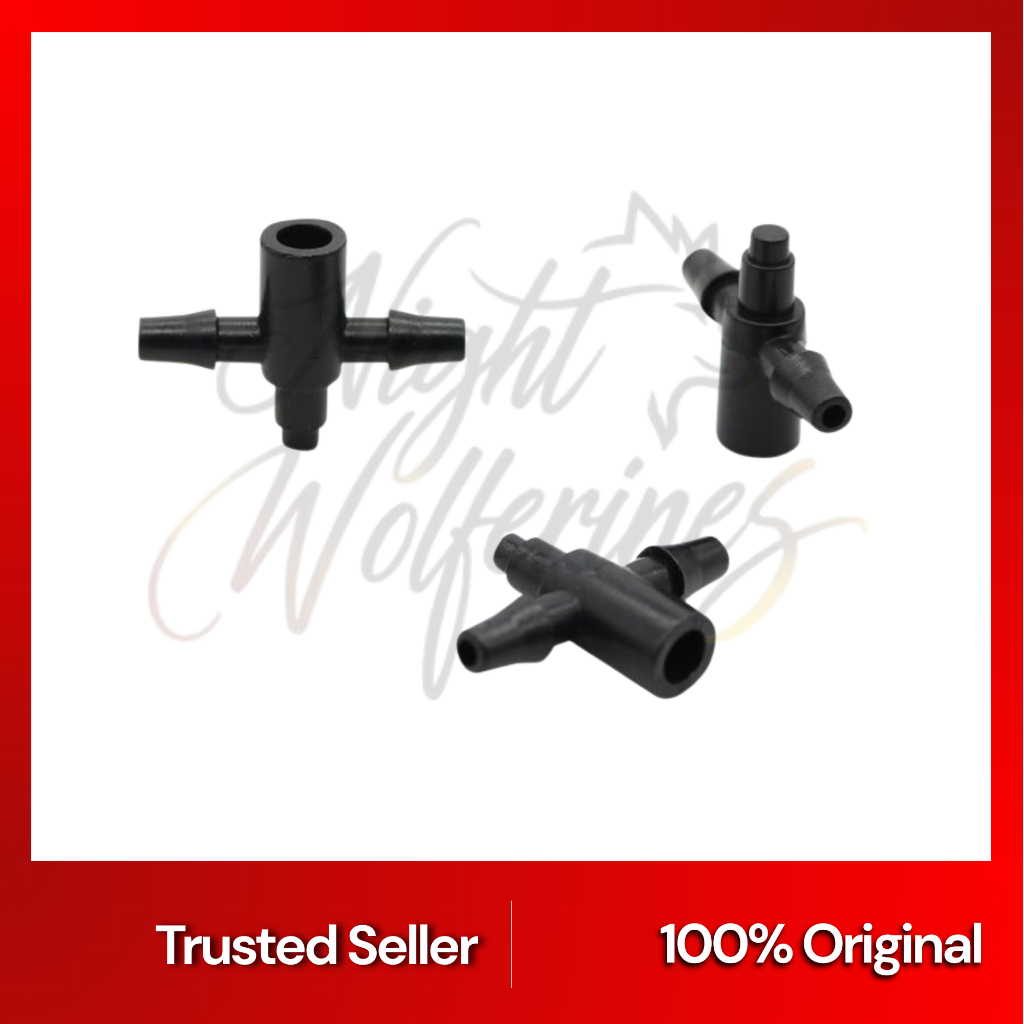 Micro Tee 5 Mm Head / Micro Tee 5 Mm Head Nepel Cabang 2