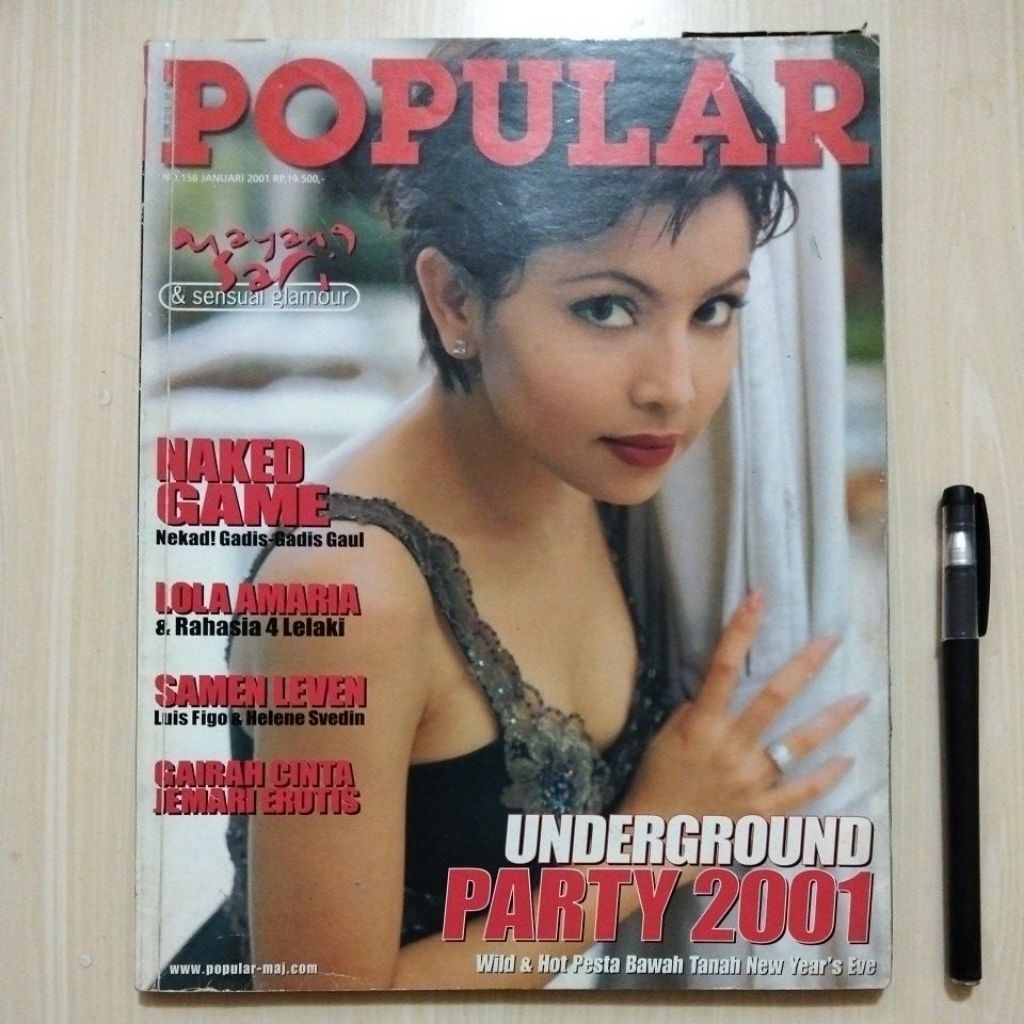 MAJALAH POPULAR - NO.156 JANUARI 2001 - Majalah Bekas Murah Original - B14