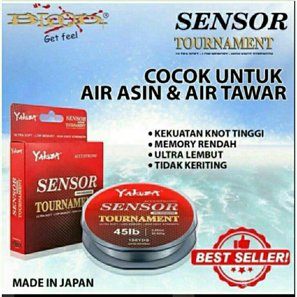 Senar Pancing Yakuza Sinori / Sensor Tournament 150m
