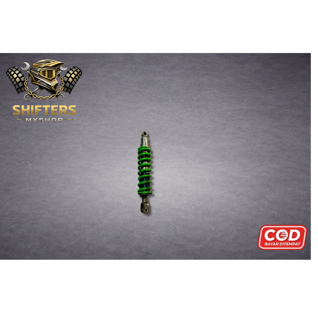 Monoshock klx bf se warna hijau original copotan motor