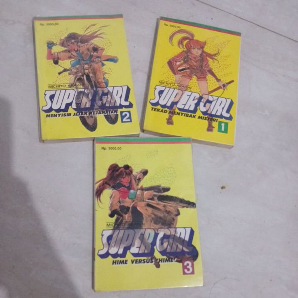 KOMIK SUPER GIRL 1.2.3