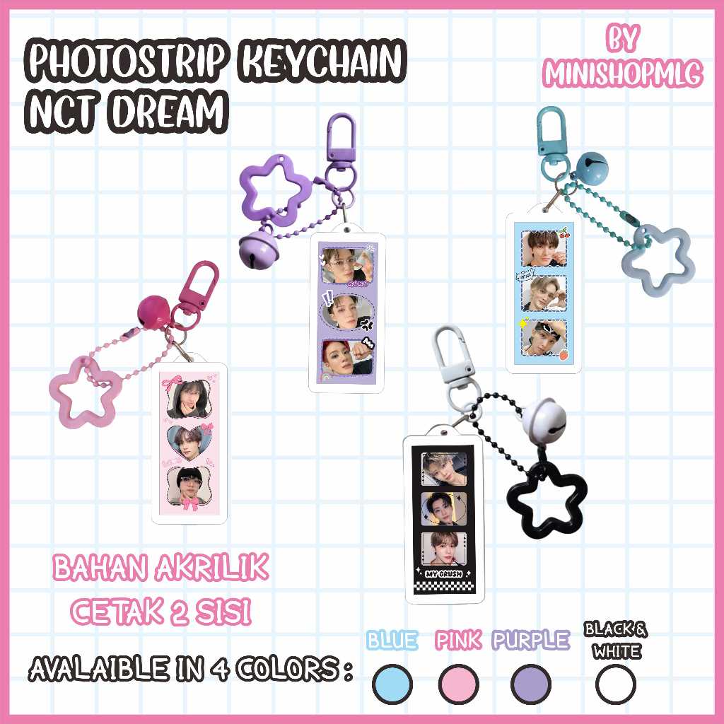 GANTUNGAN KUNCI NCT DREAM UNOFFICIAL - KEYCHAIN NCT DREAM