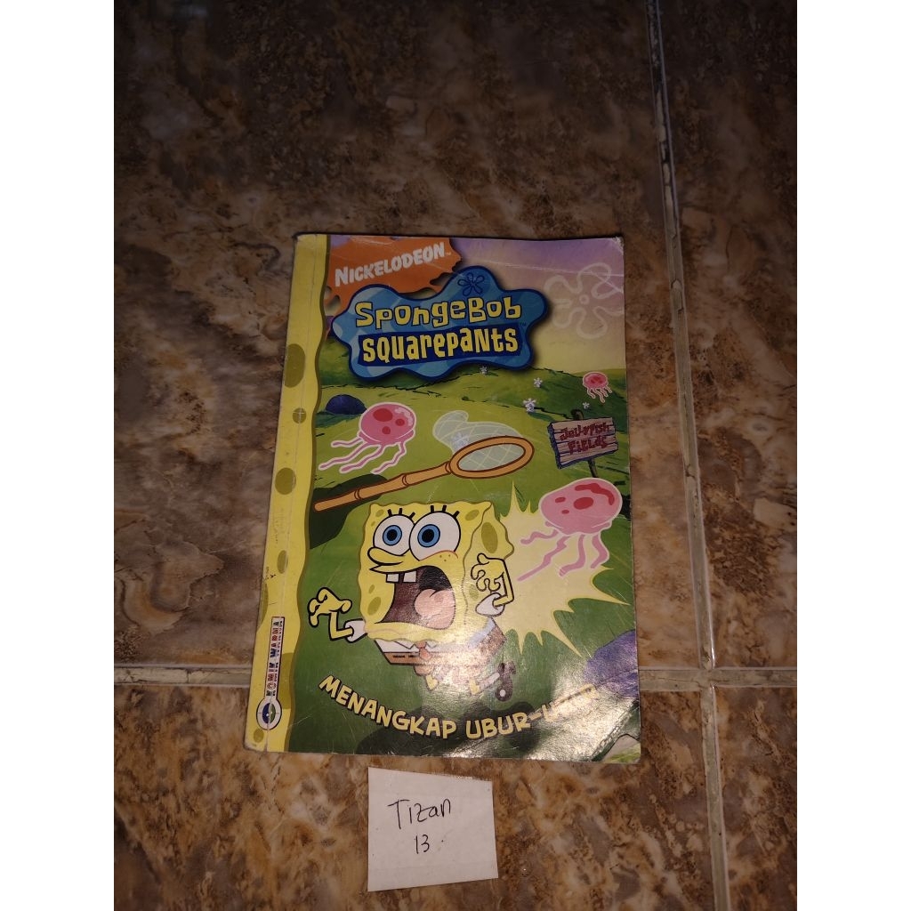 Komik SpongeBob SquarePants - Menangkap ubur-ubur