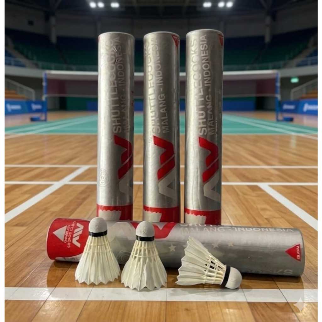SHUTTLECOCK AW SILVER/Kok Bulutangkis/Bola Badmintoon AW SILVER