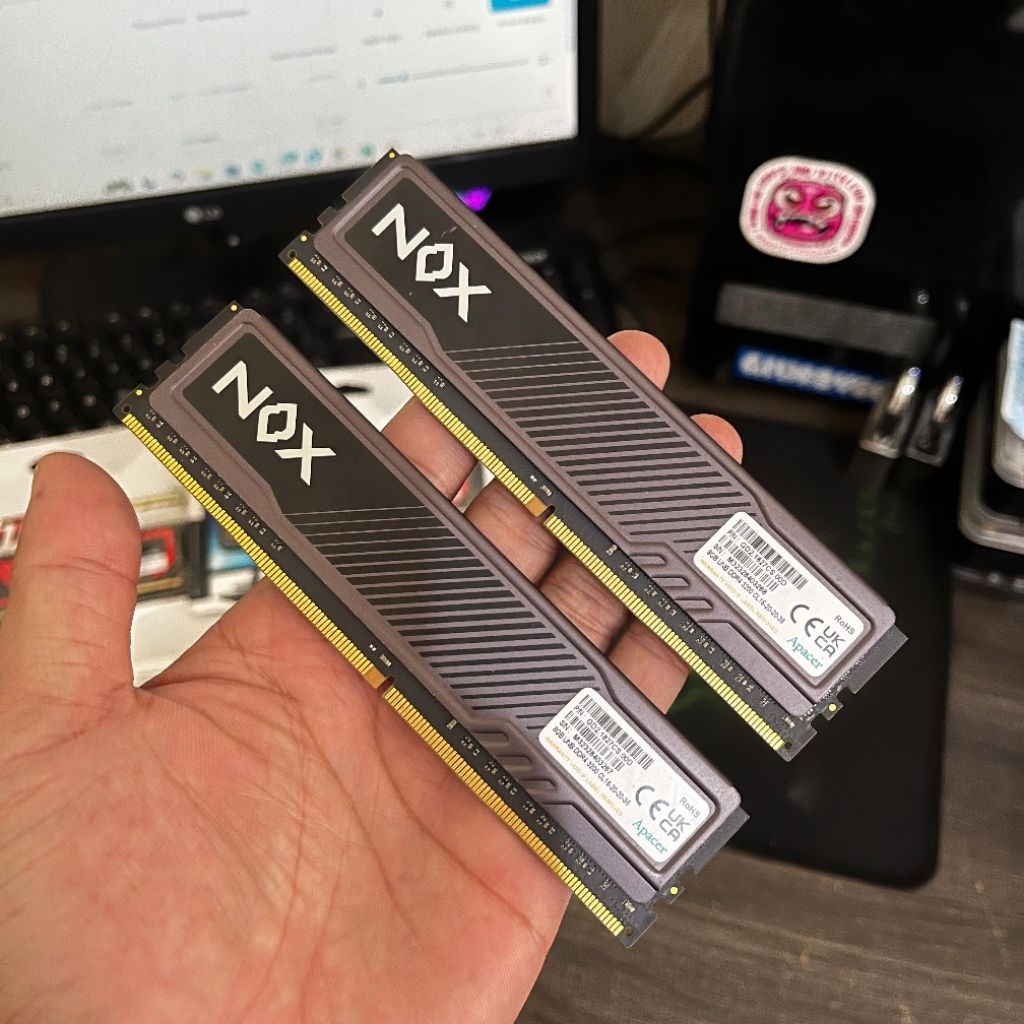 Memory RAM 16GB ddr4 kit 3200mhz Apacer Nox