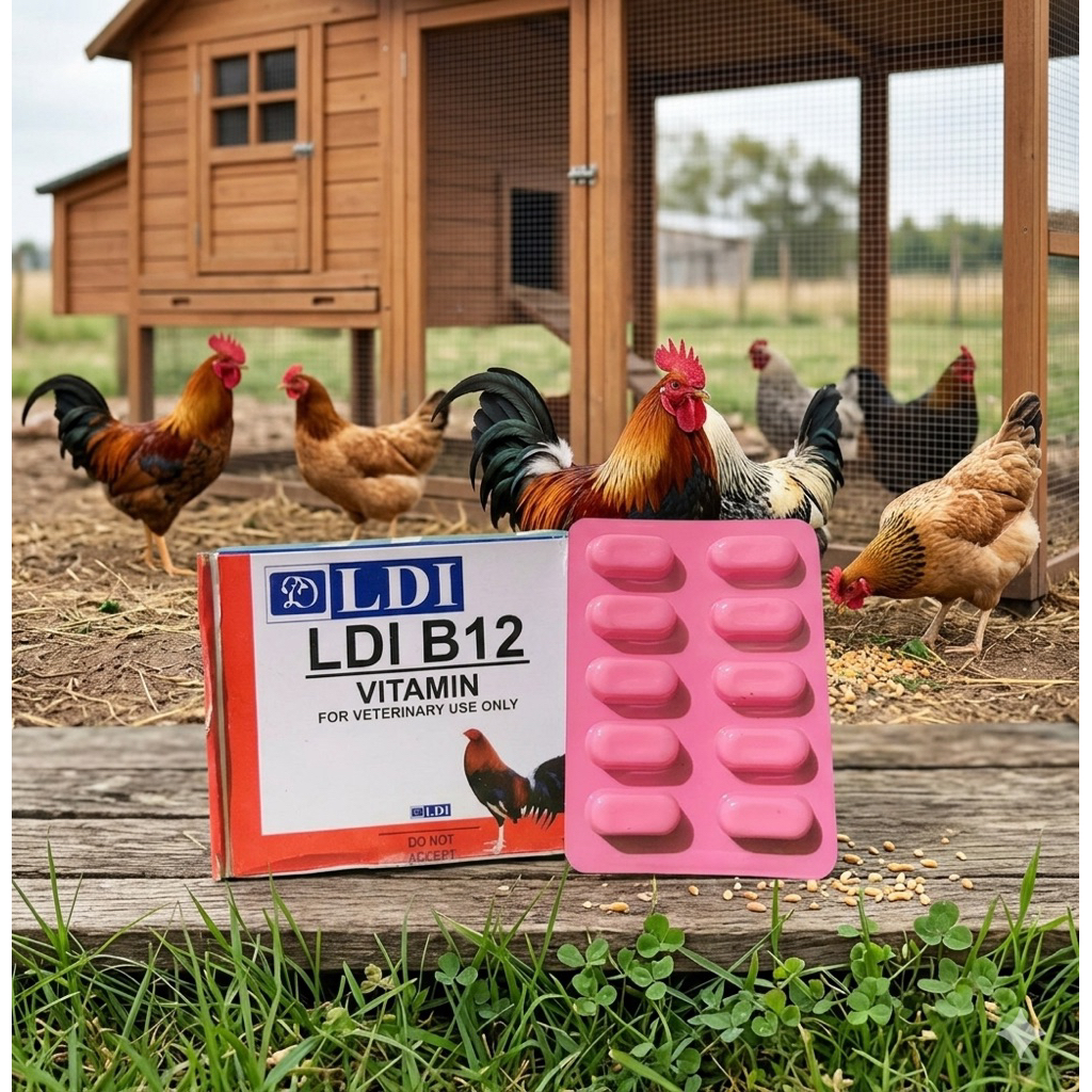 LDI B12 suplemen kesehatan ayam