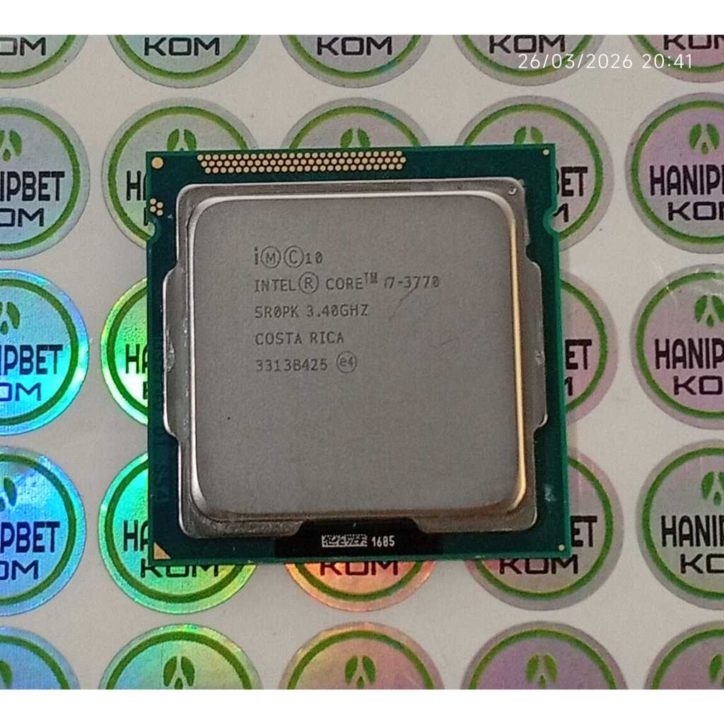 Prosesor i7 3770 lga 1155 gen 3