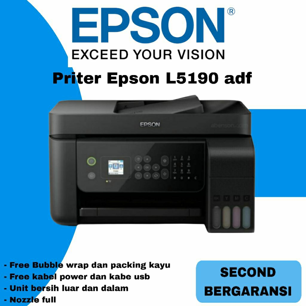PRINTER EPSON L5190 ALL IN ONE ADF SECOND