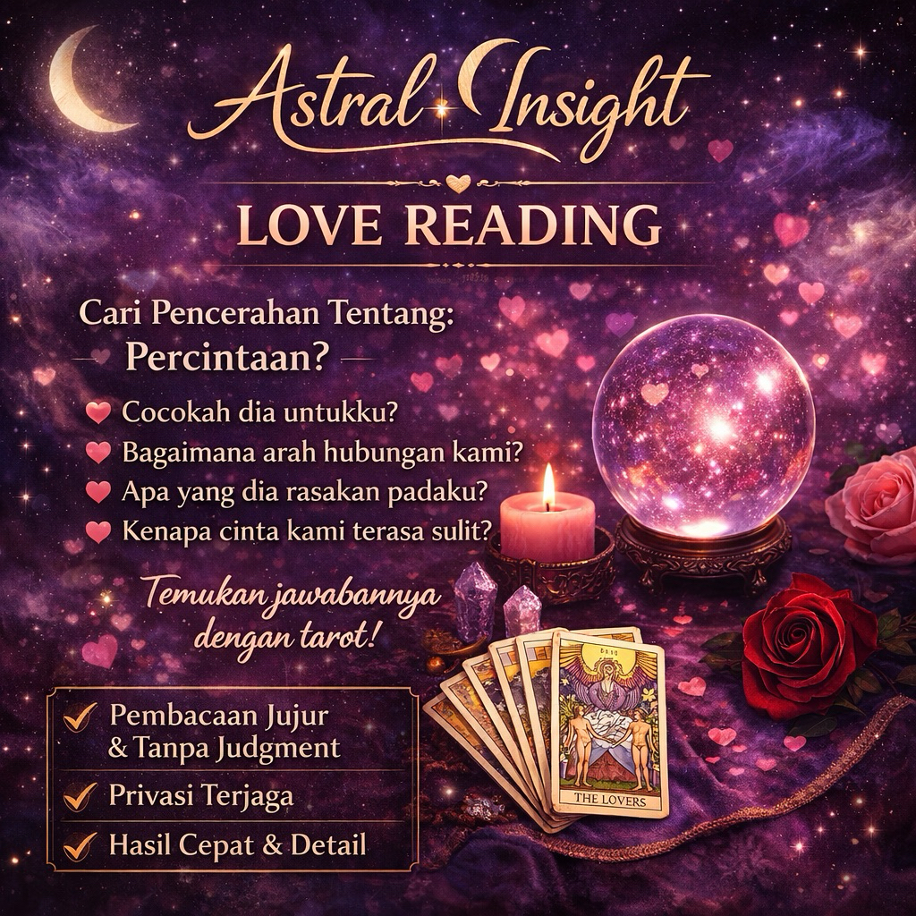 BACA TAROT PERCINTAAN