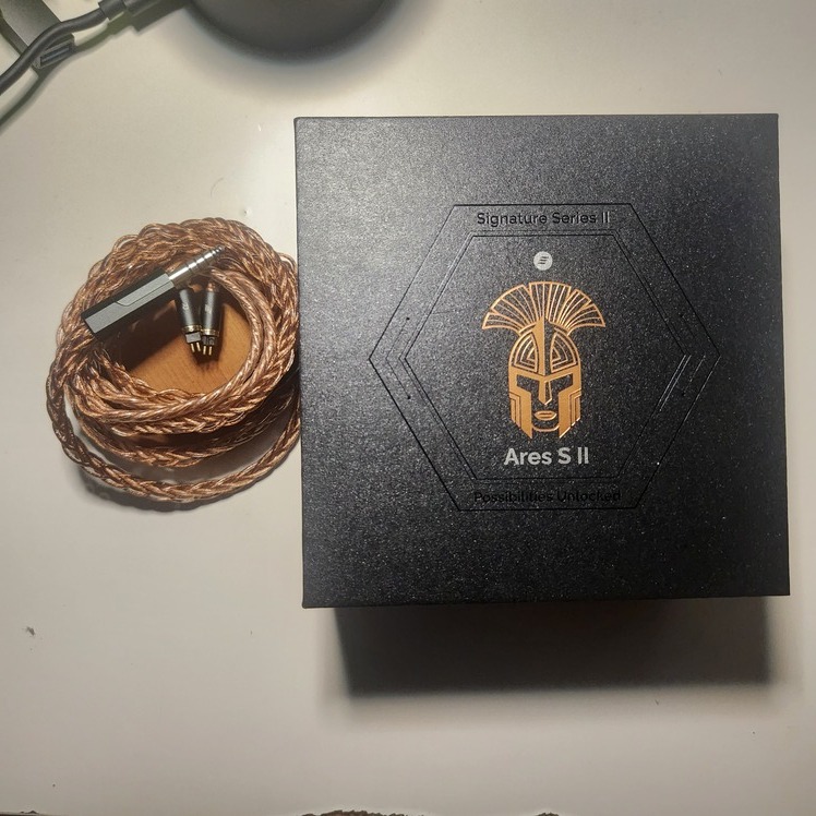 Effect Audio Ares S II 8 braid copper cable 4.4 to 2pin not SenAcoustic Verus VJC Xinnhs