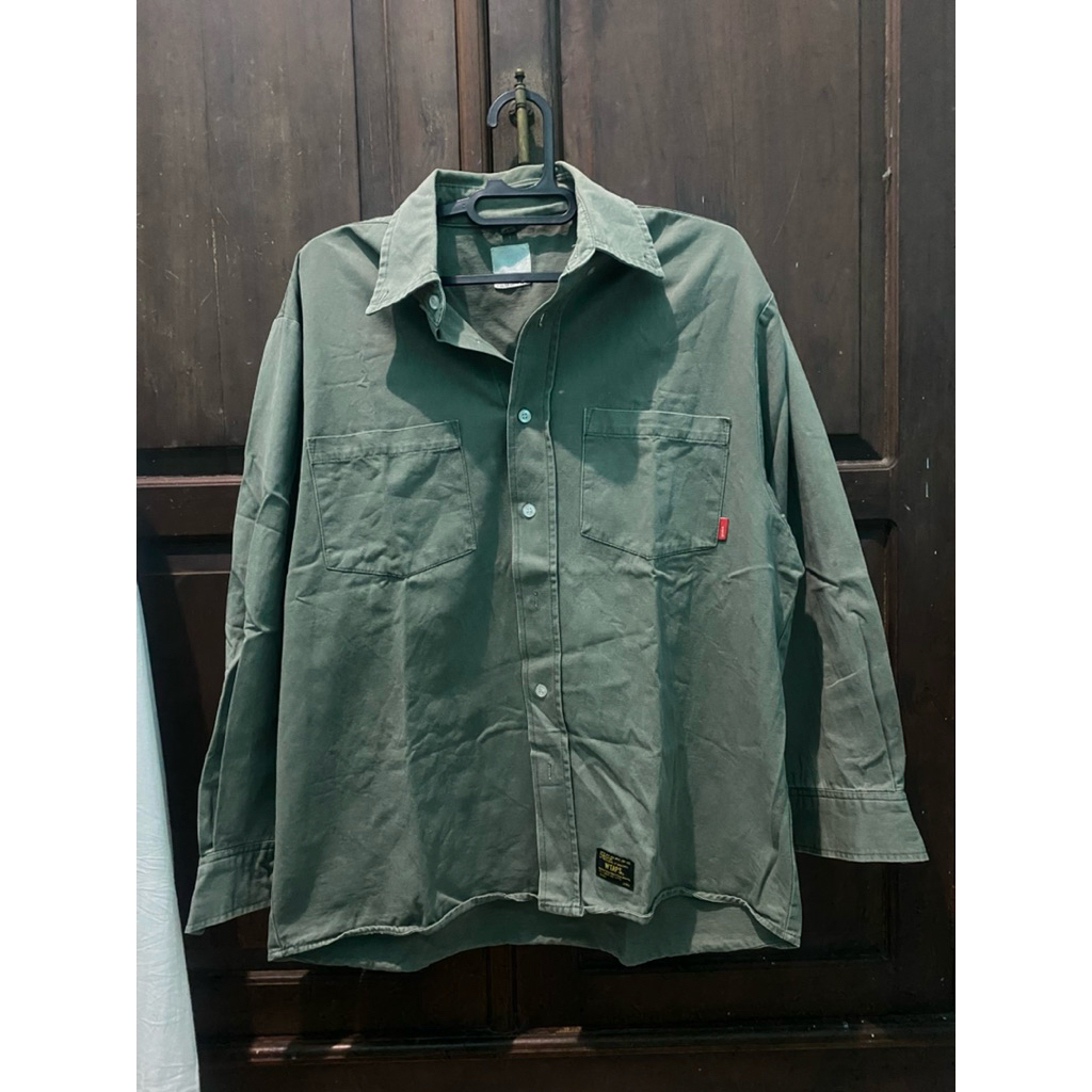 Kemeja Workshirt WTAPS Army