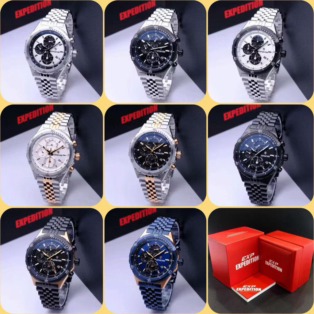 JAM TANGAN PRIA EXPEDITION E 6780 MCB / EXP6780 PRIA / E6780 PRIA / EXPEDITION CHRONOGRAPH E6780 / E
