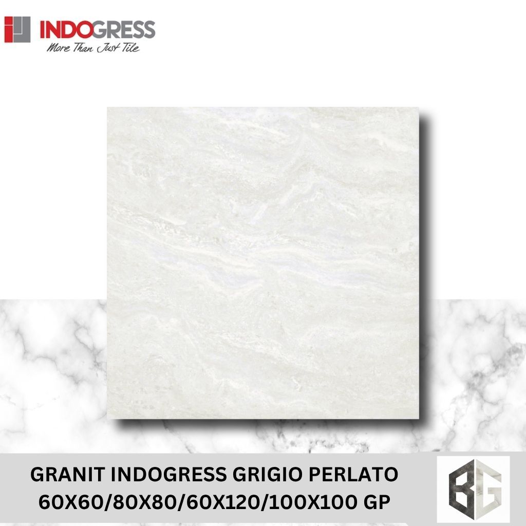 GRANIT INDOGRESS Grigio Perlato 60x60 / 80x80 / 60x120 / 100x100 Glazed Polished
