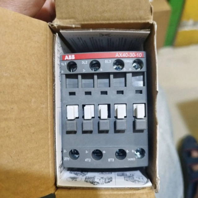 Kontaktor ABB AX40-30-10 60A 220V 18,5Kw 1NO ABB