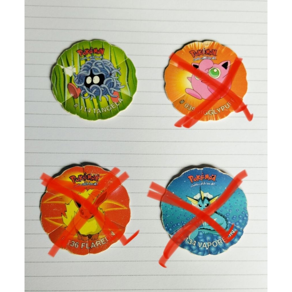 TAZOS SMASH POKEMON 2001 - Pokemon Koin Medalion Langka