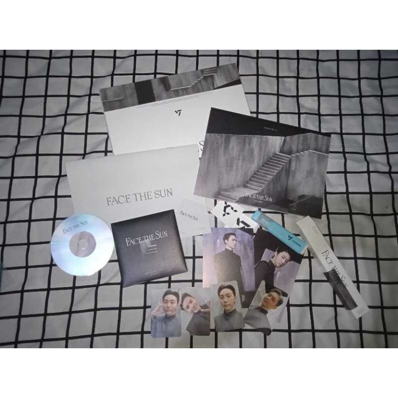 album seventeen face the sun control ver unsealed fullset
