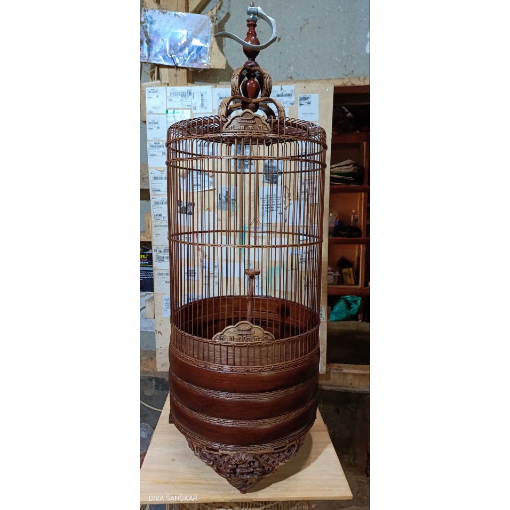 SANGKAR BRANJANGAN FULL BAMBU