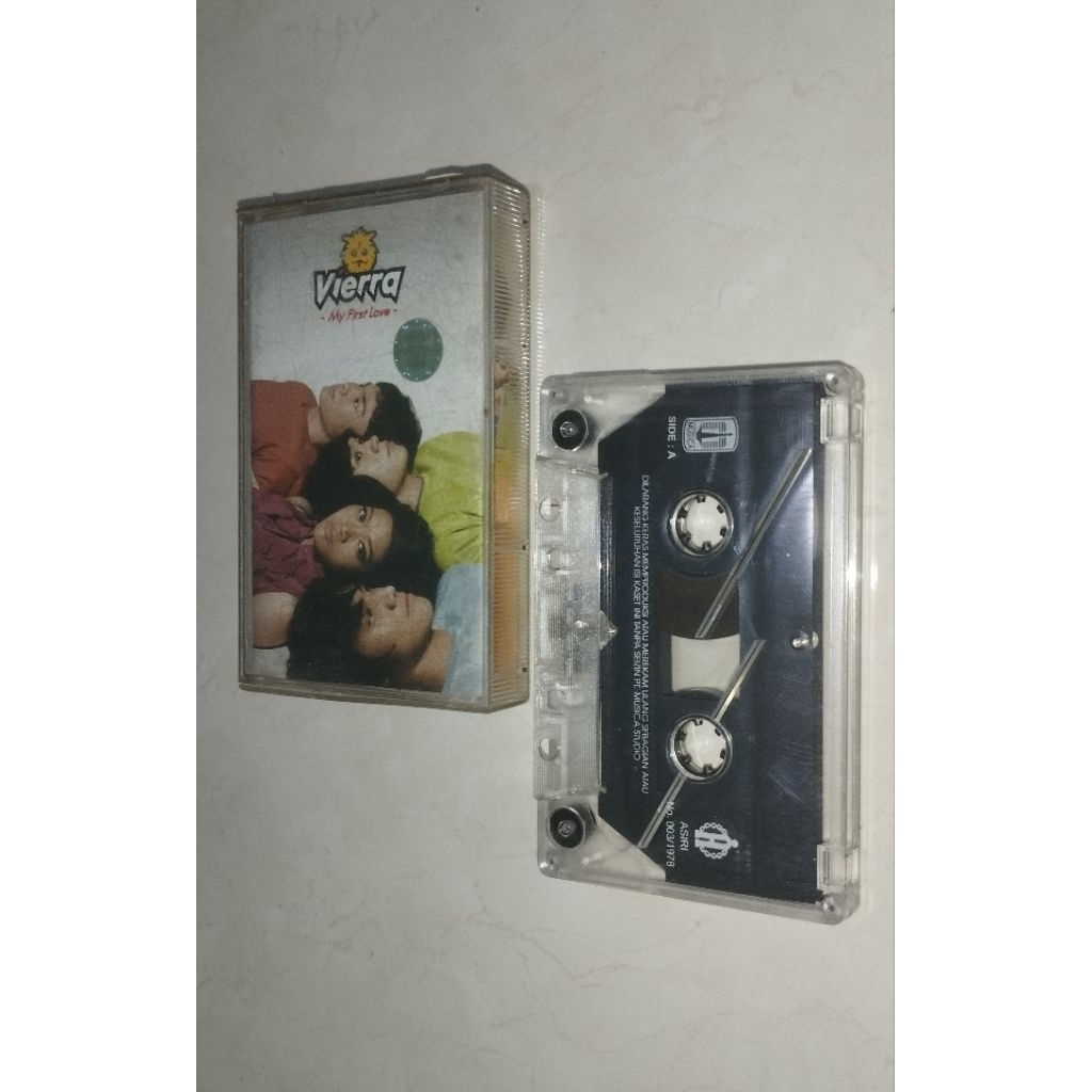 Kaset Pita Vierra - My First Love (2010)