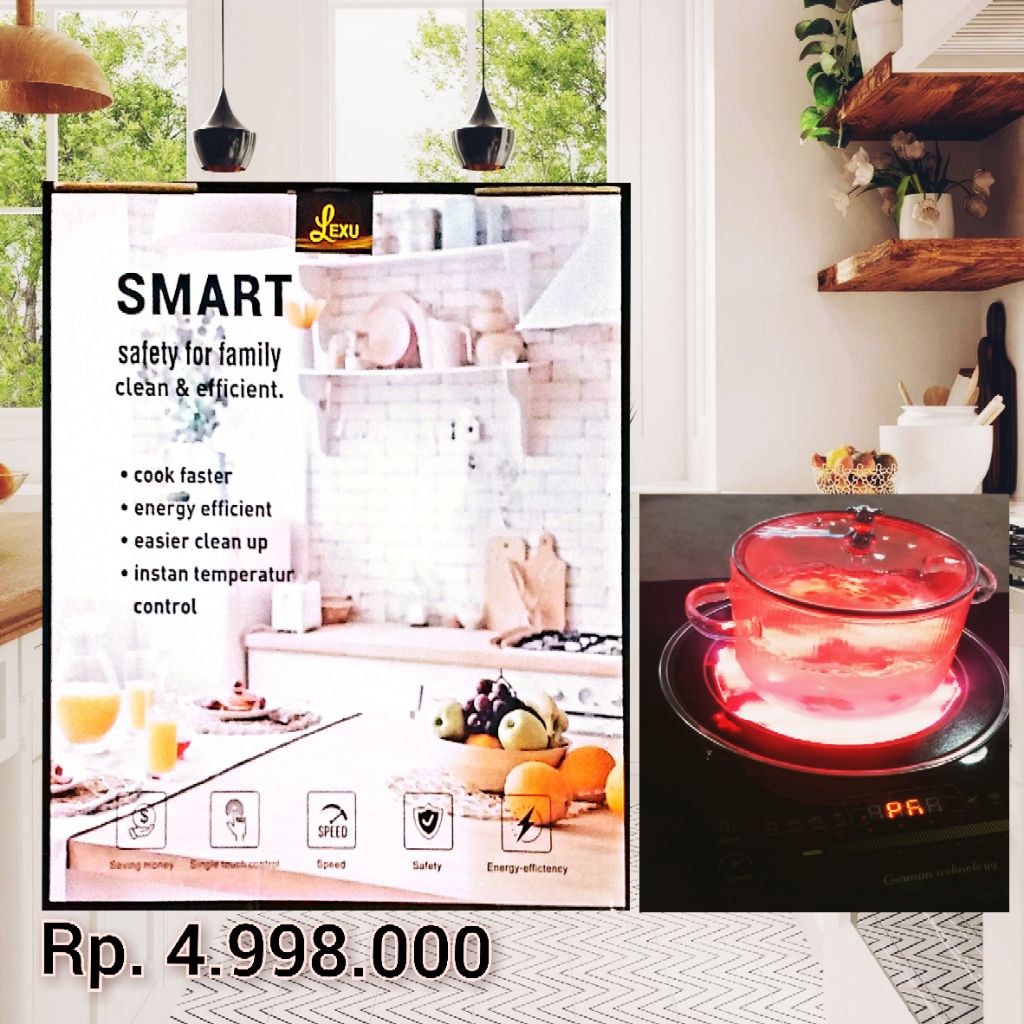 LEXU Smart - Kompor Listrik Halogen Cooker
