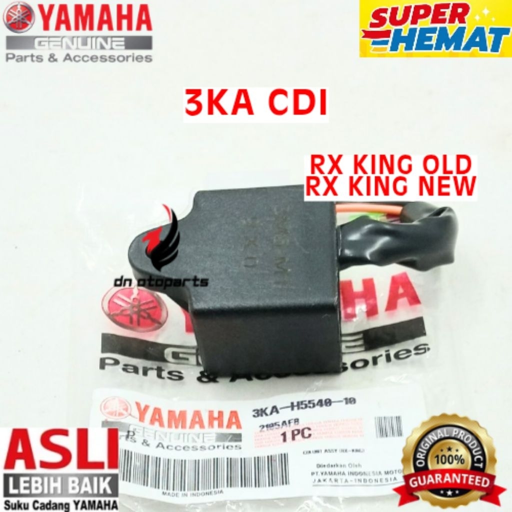 CDI ORIGINAL YAMAHA KODE 3KA, CDI RX KING OLD, CDI RX KING NEW