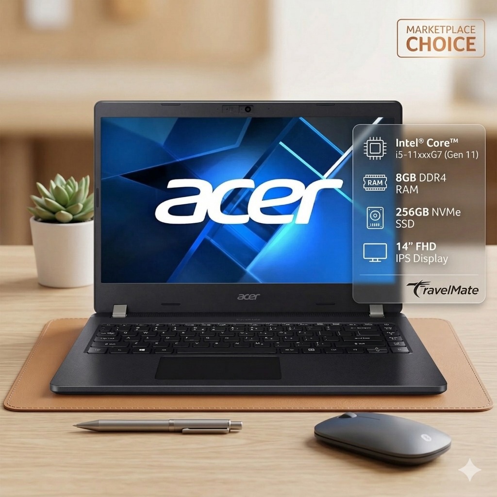 Laptop Acer Travelmate P214 Core i5 Gen 11