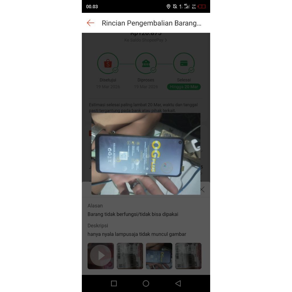 tecno spark 7 pro minus (baca deskripsi)